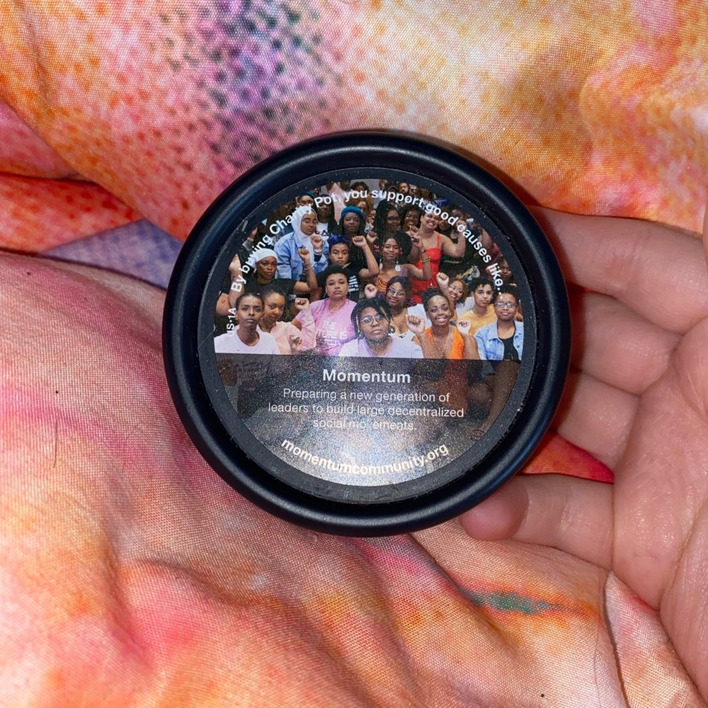 lush charity pot
